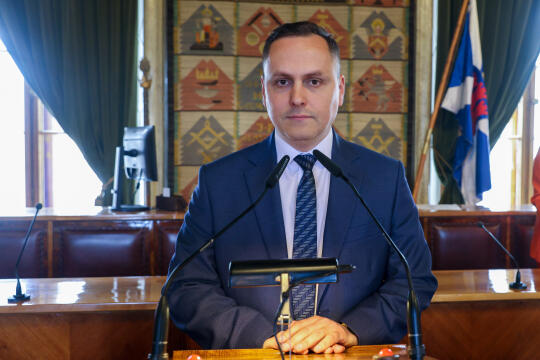 Jakub Kosek Przewodniczący Rady Miasta Krakowa
