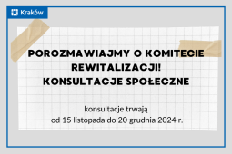 Komitet Rewitalizacji – miej realny wpływ na przebieg procesu rewitalizacji w Twojej okolicy