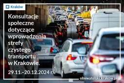 Konsultacje społeczne dotyczące planowanego wprowadzenia Strefy Czystego Transportu