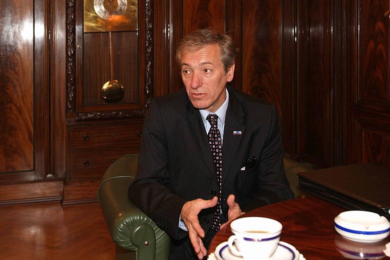 Ambasador Republiki Słowenii Josef Drofenik.