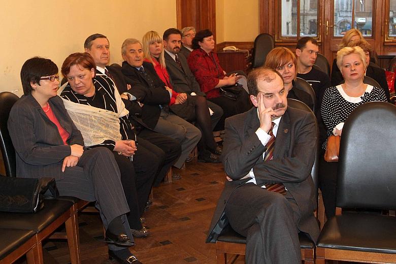 W uroczystości podpisania porozumienia uczestniczyli przedstawiciele władz samorządowych Krakowa. 