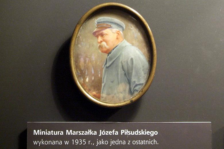Miniatura Marszałka wykonana w 1935 r. jako jedna z ostatnich. 