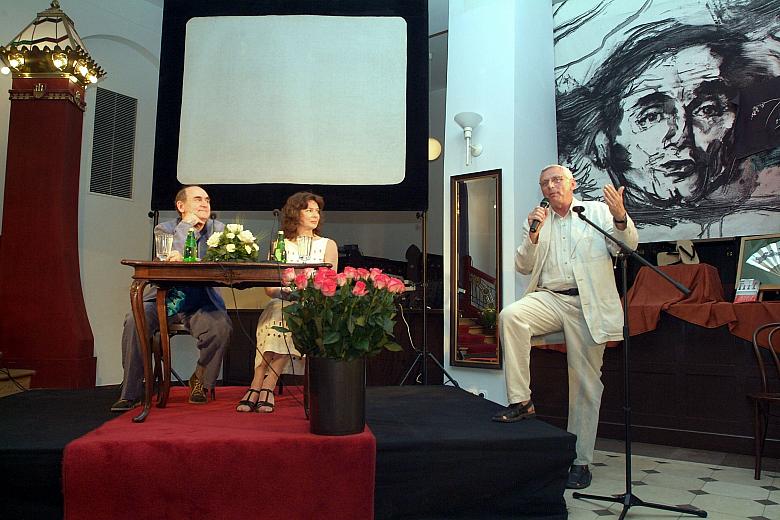 Laudację Jubilata wygłosił dyrektor Narodowego Teatru Starego Mikołaj Grabowski.