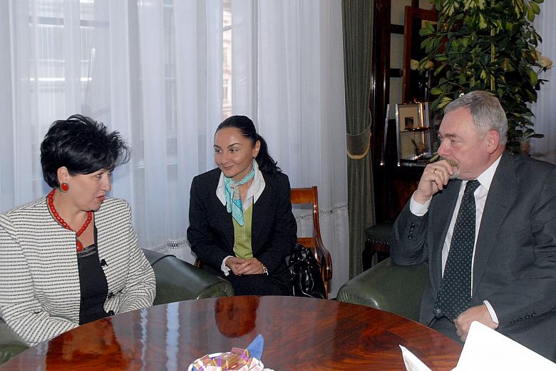 Semiha Borovac, Burmistrz Sarajewa złożyła wizytę Prezydentowi Miasta Krakowa Jackowi Majchrowskiemu.