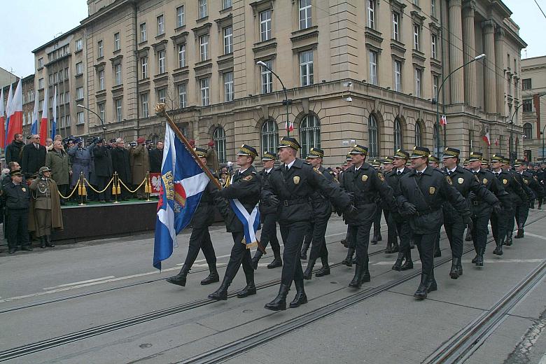 ...kompania krakowskiej Straży Miejskiej.