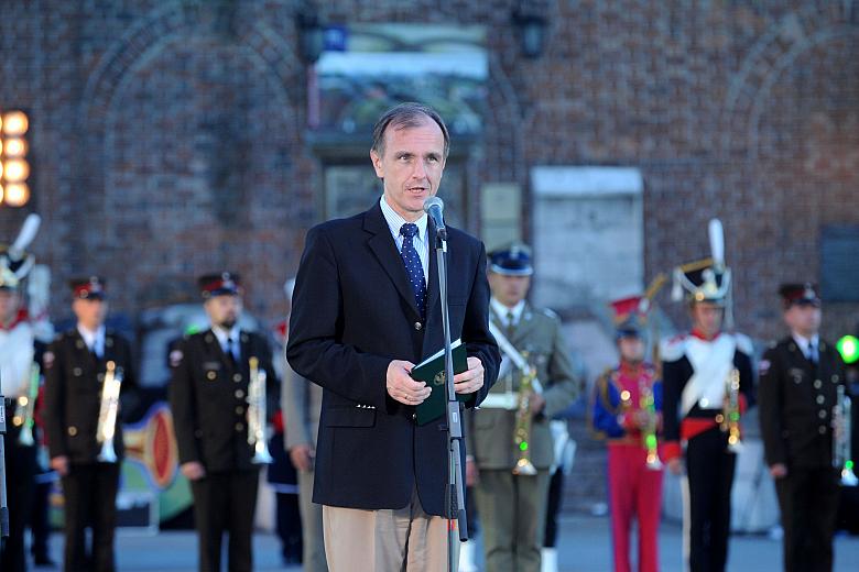 Gościem honorowym XVIII Międzynarodowego Festiwalu Orkiestr Wojskowych był Minister Obrony Narodowej Bogdan Klich, który otwiera