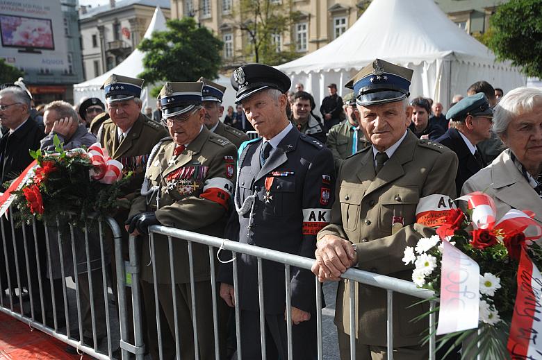 Na uroczystość licznie przybyli krakowscy kombatanci.