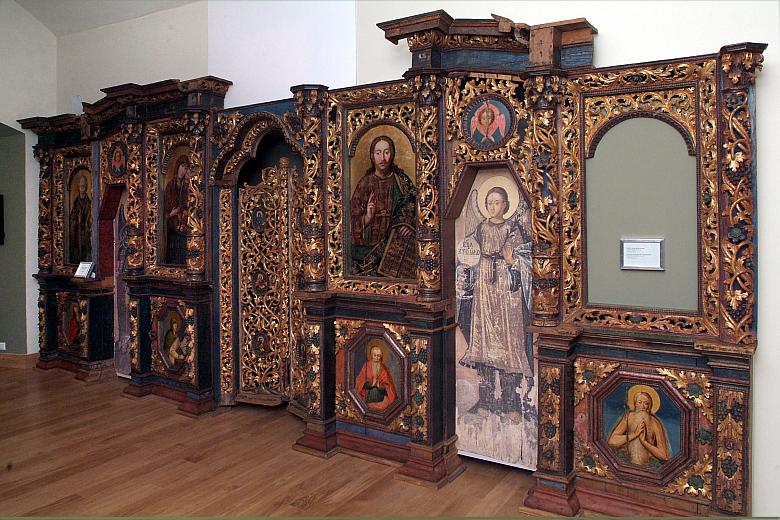 Krakowskie muzea posiadają duże zbiory sztuki cerkiewnej...