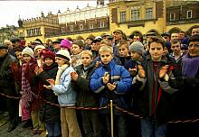 W otwarciu uczestniczyły dzieci krakowskich szkół.