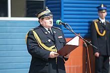 Przemówienie wygłosił Małopolski Komendant Wojewódzki Państwowej Straży Pożarnej nadbryg. Seweryn Dyja. 
