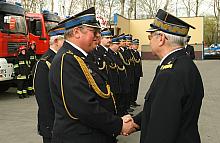 W uroczystym przekazaniu pojazdów uczestniczył Komendant Główny PSP gen. bryg. Teofil Jankowski.