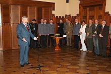 Podczas spotkania poświęconego podsumowaniu krakowskich uroczystości związanych ze śmiercią Ojca Świętego Jana Pawła II Prezyden