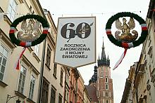 Krakowskie uroczystości 60. rocznicy zakończenia II wojny światowej