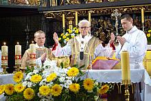 Mszę świętą celebrował ksiądz Franciszek Kardynał Macharski.