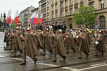 Uroczystość zakończyła defilada pododdziałów Wojska Poskiego.