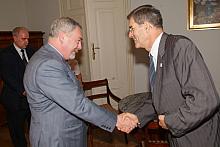 Prezydent Miasta Krakowa powitał nowego Konsula Generalnego RFN w Krakowie.