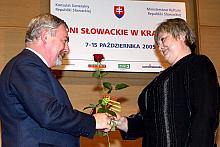 Uroczystego otwarcia obchodów Dni Słowackich dokonał Prezydent Miasta Krakowa Jacek Majchrowski.
