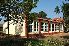 Nowa sala gimnastyczna w szkole podstawowej nr 72 przy ul. Modrzewiowej.