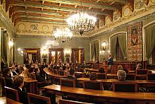 W sali Obrad Rady Miasta Krakowa wręczone zostały Nagrody i Stypendia Edukacyjne Miasta Krakowa na rok 2005.