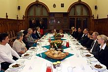 Pożegnalna kolacja wydana przez Prezydenta Krakowa na cześć gości z Biesłanu