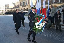 W imieniu Rady Miasta Krakowa kwiaty pod tablicą złożył jej Przewodniczący dr inż. Paweł Pytko.