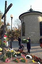 Dzień Wszystkich Świętych na cmentarzu Rakowickim