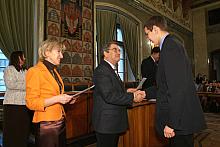 Wręczenie nagród dla uczniów krakowskich szkół samorządowych