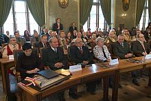 Uroczyste spotkanie z okazji "Święta Kupca" odbyło się w sali Obrad Rady Miata Krakowa. 
