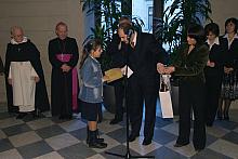 Nagrody otrzymały: Wiktoria Urban z przedszkola nr 49, Paulina Oleksy ze szkoły podstawowej nr 137 oraz Wiktoria Dołęgowska ze s