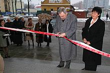 Przecięciem wstęgi Prezydent Krakowa Jacek Majchrowski otworzył nowy obiekt...