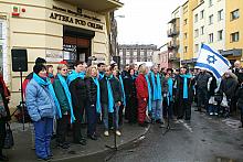 W niedzielę o godzinie 12.00 rozpoczął się Marsz Pamięci. Uczestnicy przeszli spod Apteki pod Orłem przy pl. Bohaterów Getta 18,