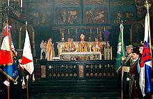 W Bazylice Mariackiej Ksiądz Franciszek Kardynał Macharski celebrował mszę św. w intencji Stołecznego Królewskiego Miasta Krakow