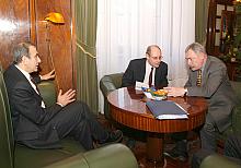 Spotkanie odbyło się w gabinecie Prezydenta Miasta Krakowa. 