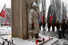 Uroczystości rocznicowe odbyły się przy kwaterze Żołnierzy Radzieckich na Cmentarzu Rakowickim.