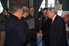 Dyplom za jedno z najlepszych przedsięwzięć w Małopolsce 
w 2005 roku - dwupoziomowe skrzyżowanie w Bielsku-Białej.
