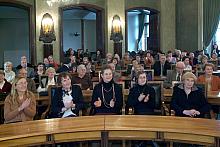 Uroczystość odbyła się w sali Obrad Rady Miasta Krakowa.