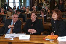 Od lewej: Zbigniew Lach, Przewodniczący Komisji Sportu 
i Turystyki RMK, Grażyna Leja, Pełnomocnik Prezydenta Miasta ds. Turyst