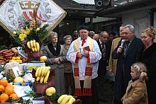 Wielkanocne życzenia kupcom ze Starego Kleparza złożył Jacek Majchrowski, Prezydent Miasta Krakowa.