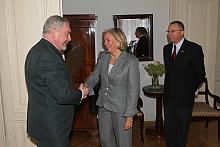 Anne Hall, Konsul Generalna USA z wizytą u Jacka Majchrowskiego, Prezydenta Miasta Krakowa.