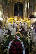 Msza święta żalobna odbyła się w Katedrze Wawelskiej.