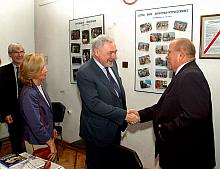 Jacka Majchrowskiego, Prezydenta Miasta Krakowa, przywitał Tytus Misiak, Prezes Zarządu Głównego Stowarzyszenia Budowniczych Dom