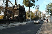 Odnowiona ulica Klasztorna