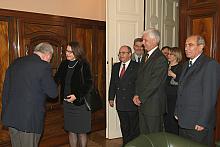 Gratulacje składa Hermine Poppeller, Konsul Generalny Republiki Austrii. W śroku Ivan Horský, Konsul Generalny Republiki Słowack