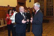 Jan Widacki, Konsul Honorowy Republiki Litewskiej i Ivan Horský, Konsul Generalny Republiki Słowacji.