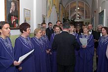 Uroczystość uświetnił "Chór Mariański" pod dyrekcją Jana Rybarskiego.