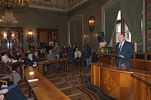 Uroczystość odbyła się w sali Obrad Rady Miasta Krakowa.