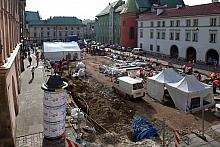 Mały Rynek będzie gotowy na obchody jubileuszu 750-lecia lokacji Krakowa.