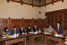 Chińska delegacja w Krakowie