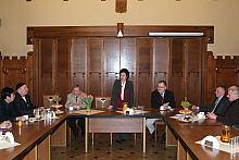 Elżbieta Lęcznarowicz, Zastepca Prezydenta Miasta Krakowa, przyjęła delegację z prowincji Xinjiang...