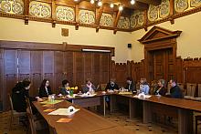 Spotkanie odbyło się w reprezentacyjnej sali Kupieckiej Urzędu Miasta Krakowa.